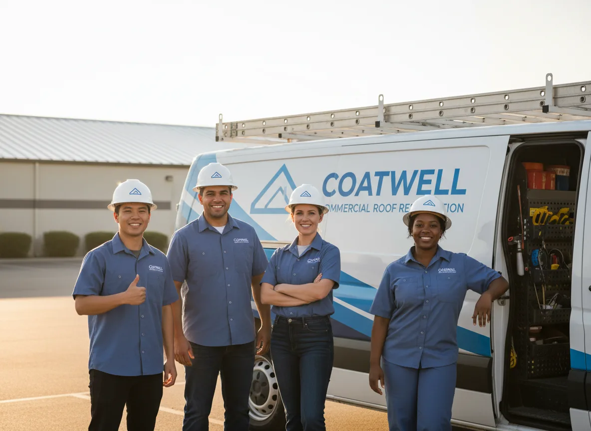 Commercial roof coating company in Buckingham, IL